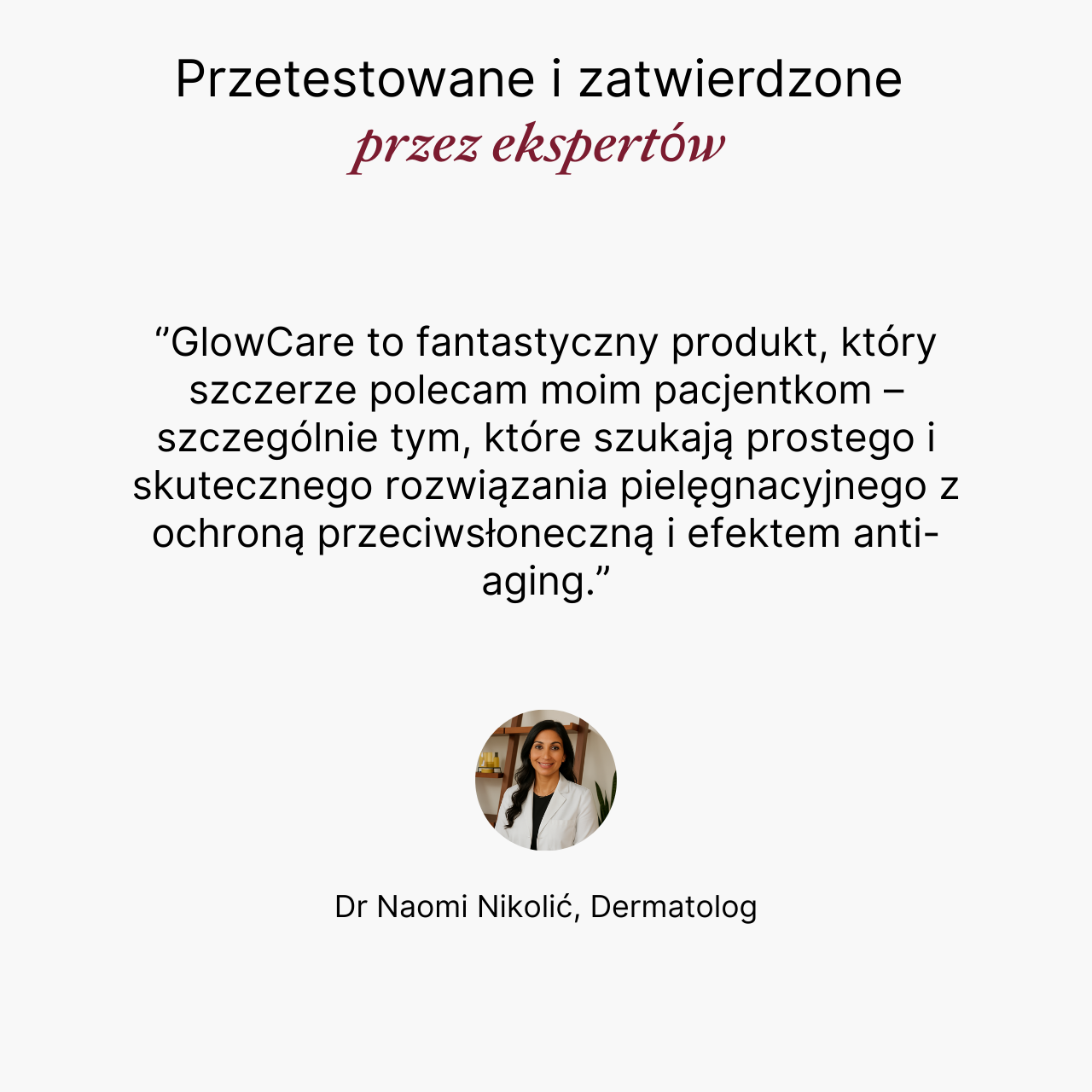 GlowCare Krem Tonujący SPF 46